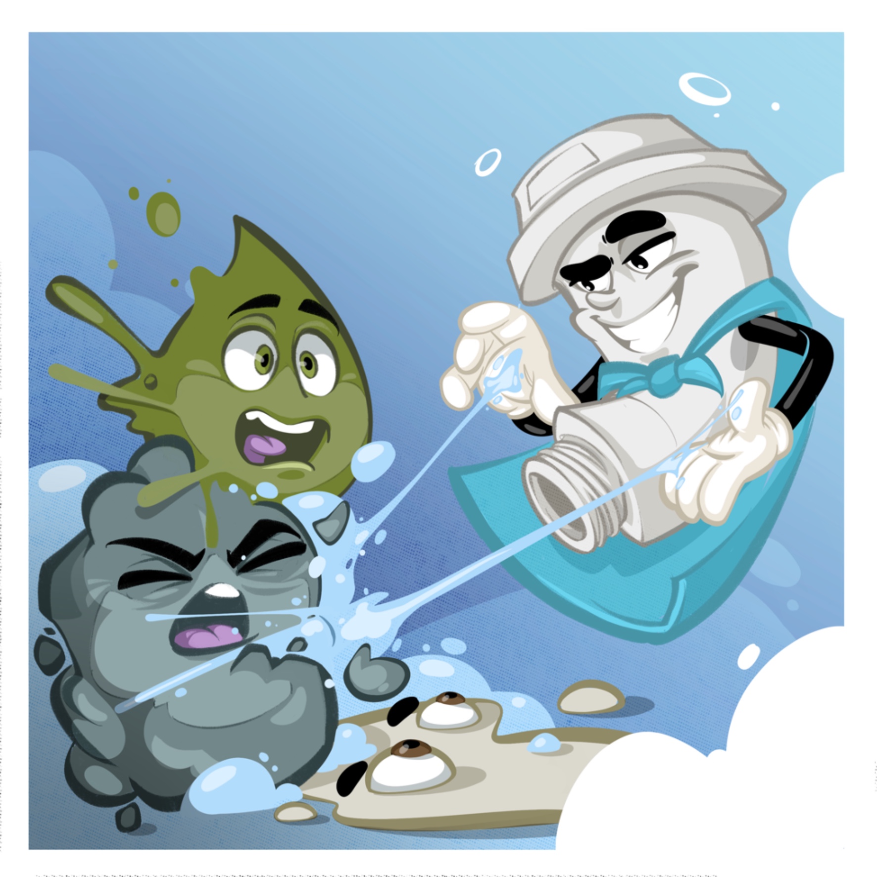 Mit Super-Filterstrahl